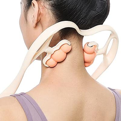 KNQZE Neck Massager for Neck Pain Relief, 4D Deep Kneading