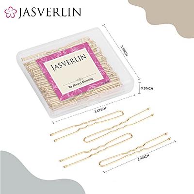 U Shaped Hair Pins, 100pcs Buns Waved U-shaped Hair Pins For Updos