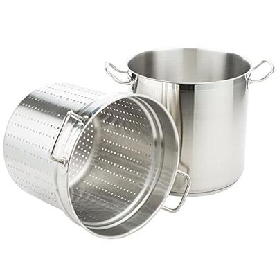 TrueCraftware 20 qt. Aluminum Pasta Cooker 3 Piece Set