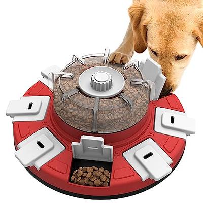 Pet Zone IQ Treat Ball Dog Treat Dispenser Toy Ball Interactive Dog Toy -  4 Dog Food Toy Stimulation, Slow Feeder