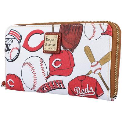 Los Angeles Dodgers Dooney & Bourke Game Day Large Zip-Around Wristlet