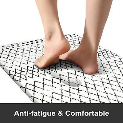 WISELIFE Kitchen Mat Cushioned Anti-Fatigue Kitchen Rug, 17.3x 59 Waterproof Non-Slip