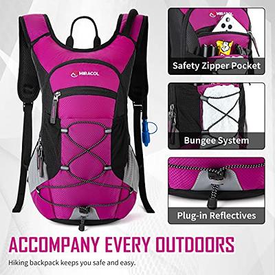 MIRACOL Hydration Backpack with 2L Water Bladder, Insulated Water