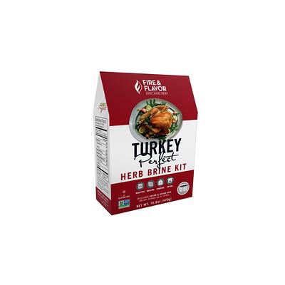 Turkey Perfect by Fire & Flavor All-Natural Lemon Pepper Brine Kit