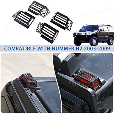 car interior stickers Fit For Hummer H2 2003-2009 Aluminum Alloy