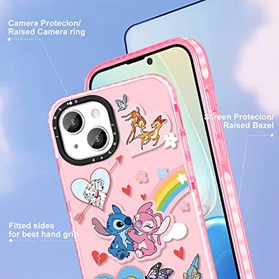 for iPhone 13 Pro Max Case Cute Cartoon Character Designer Pattern Cover  Kawaii