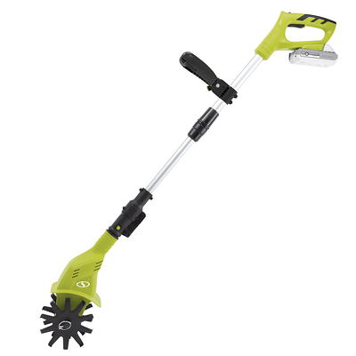 Sun Joe 24-Volt Cordless Telescoping Weeder/Cultivator Kit, W/ 2.0-Ah  Battery and Charger TJW24C