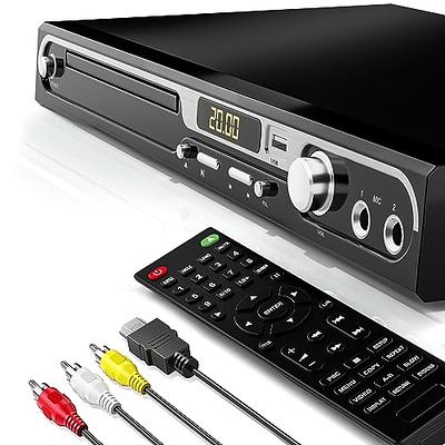  All Region Free Compact DVD Player for TV, Microphone