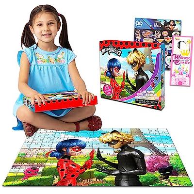 Zagtoon Miraculous Ladybug Giant Floor Puzzle for Kids with Superhero Girls  Fun Pack Including Stickers, and More (3 Foot Puzzle) - Yahoo Shopping