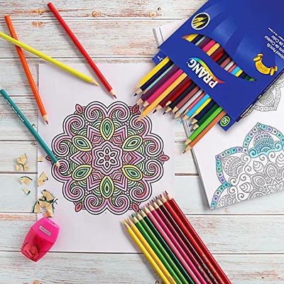 Colored Pencils with Adult Coloring book- Colored Pencils for