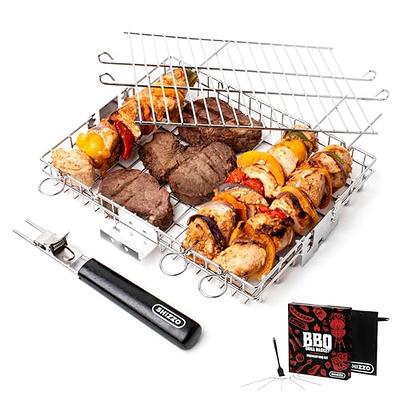 Expert Grill Bucket Caddy Organizer with Pockets for Grilling Accessories
