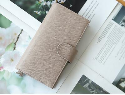 Moterm A6 2.0 Brown Real Genuine Pebbled Leatherjournal Plannernotebook  Binder 6 Rings Diary Agenda Journal Coveroffice Supplies 