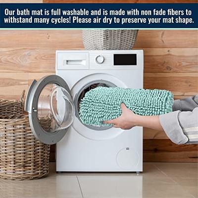  Muddy Mat AS-SEEN-ON-TV Highly Absorbent Microfiber Door Mat  and Pet Rug, Non Slip Thick Washable Area and Bath Mat Soft Chenille for  Kitchen Bathroom Bedroom Indoor and Outdoor - Grey Medium