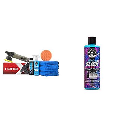 Chemical Guys BUF612 TORQX Random Orbital Polisher, One-Step Scratch &  Swirl Removal Kit - 8 Items & WAC22916 HydroSlick Intense Gloss Sio2 Ceramic  Coating Hyperwax, Hyper Gloss Shine, 16 fl oz - Yahoo Shopping