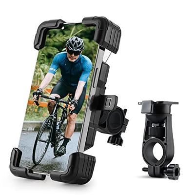 Bike Phone Stand with Quick Release Clip Handlebar Bracket Stand Rearview  Phone Holder for Riding Cycling for Navigation Biking