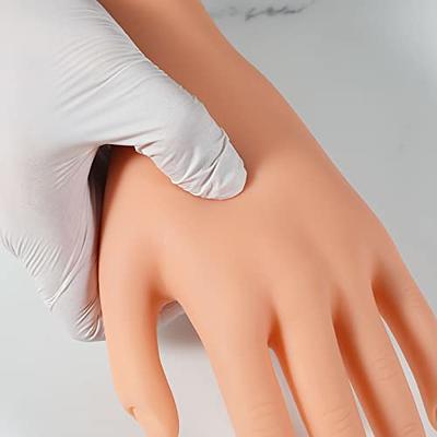 Practice Hand for Acrylic Nails, Nail Hand Practice Acrylic Flexible  Bendable Fake Nail Hand Mannequin Hand Nail Practice Manicure hand Practice  with Nails 1Pcs (Nude) - Yahoo Shopping