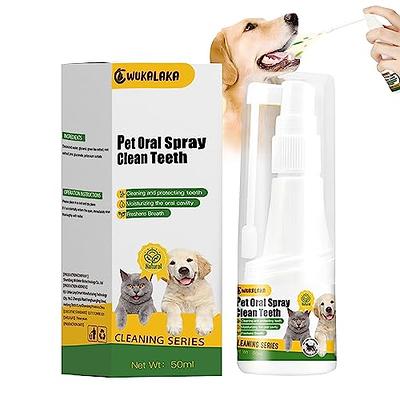 TTEDMO 2023 New Pet Clean Teeth Spray,Pet Clean Teeth Cleaning Spray for  Dogs & Cats,Pet Oral Spray Clean Teeth,Petclean No Brushing Pet Oral Care