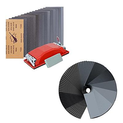 Austor AUSTOR 27 Pcs Wet and Dry Sandpaper 3000 5000 7000 High Grit Sandpaper  Assortment 9 x 3.6 Inch Abrasive Sand Paper for Automotiv