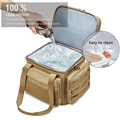 15L Portable Thermal Lunch Bag Food Box Durable Waterproof Office
