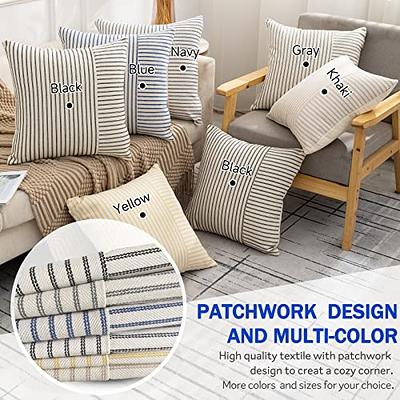 Decorative Throw Pillow Covers Set of 4 Couch Pillows Accent Cushion Cover