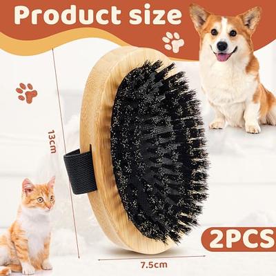 Kacctyen Dog Bath Brush Pet Brush with Soft Silicone Bristles Dog Wash  Brush Rubber Dog Bath Scrubber Dog Grooming Brushes Pet Deshedding Massage