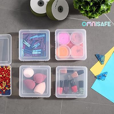 OMNISAFE 18 Pack Small Plastic Hobby Art Craft Organizer, Clear Plastic  Storage Containers with Latching Lid, for Pencil Box, Lego, Crayon - Yahoo  Shopping