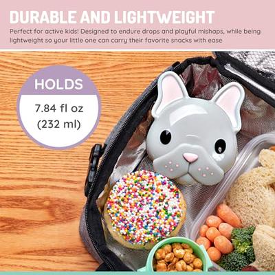 melii Animal Snack Containers with lids - Food Storage for Toddlers and  Kids - Panda