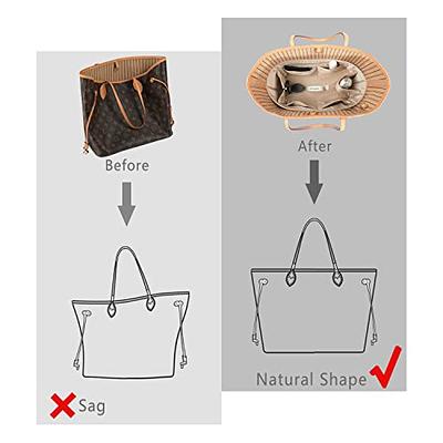 Purse Organizer Insert For Handbags, Silk Purse Organizer with Zipper,  Silky Smooth, Bag Organizer For Speedy Neverfull Tote,onthego,Artsy, 6  Sizes (XL,Silky Beige) - Yahoo Shopping