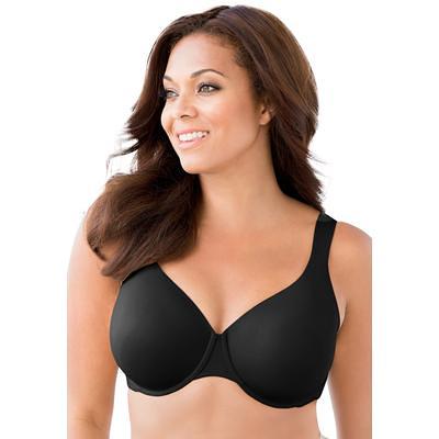 Plus Size Women's Uplifting Plunge Bra by Catherines in Black