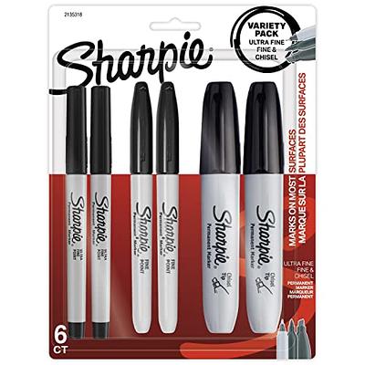 Sharpie Permanent Markers, Fine and Ultra-Fine Point, Assorted, 21