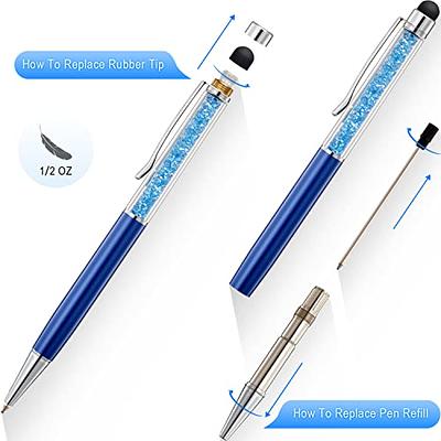 StylusHome Stylus Pens for Touch Screens (3 Pcs), Sensitivity & Precision  Stylus, 2 in 1 Capacitive Stylus with 6 Extra Tips for iPad iPhone Tablets