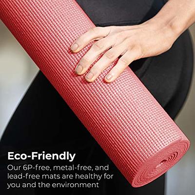 Hello Fit 10-Pack Yoga Mat, 68 x 24 Non Slip Exercise Mat, 4mm
