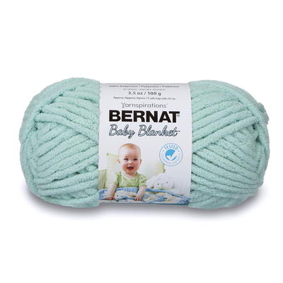 Bernat® Baby Blanket™ #6 Super Bulky Polyester Yarn, Baby Lilac 10.5oz/300g,  220 Yards (4 Pack) - Yahoo Shopping