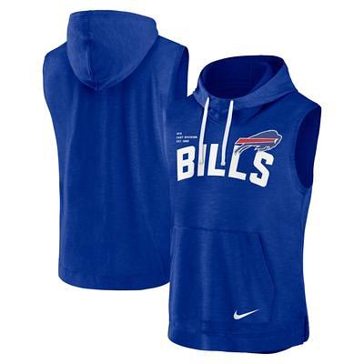 Men's Buffalo Bills Josh Allen Royal Big & Tall Short Sleeve Pullover Hoodie