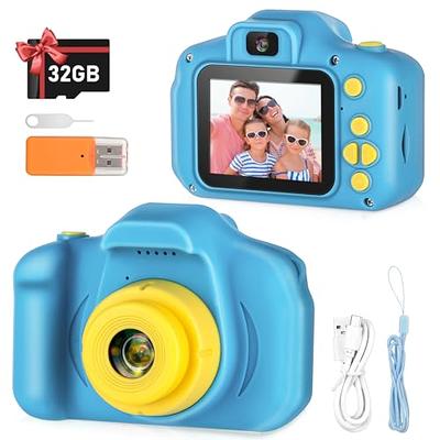 Kids Camera Toys Boys/Girls Children Digital Camera for Toddler with Video  Christmas Birthday Gifts Selfie Camera 32GB SD Card - AliExpress