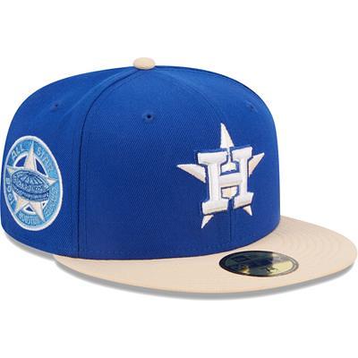 Men's New Era Royal Houston Astros White Logo 59FIFTY Fitted Hat