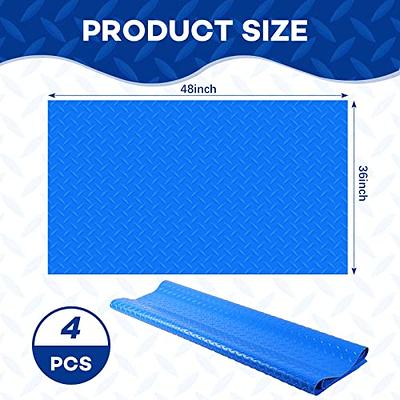 Fiunkes Thicker Pool Mat for Pool Bottom, Non Slip Under Pool Bottom Pad,  Swimming Pool Ladder Mat for Above Ground Pool, Pool Mats for Deck, Pool