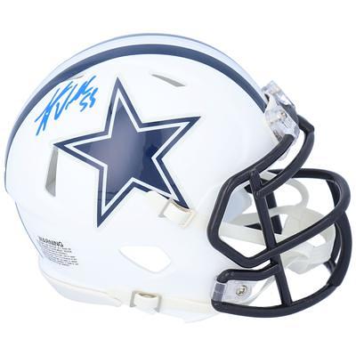 Leighton Vander Esch Signed Cowboys Full-Size Speed Helmet (Playball Ink)