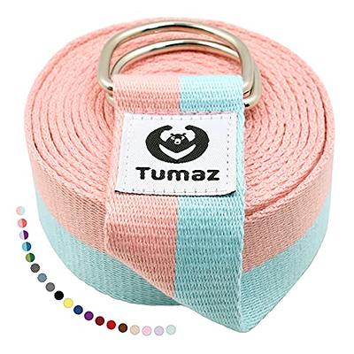 Tumaz Stretching Strap - 12 Loops & Non-Elastic Yoga Strap - The Perfect  Home 