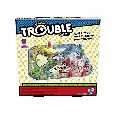 Trouble Board Game for Kids Ages 5 & Up, 2-4 Players