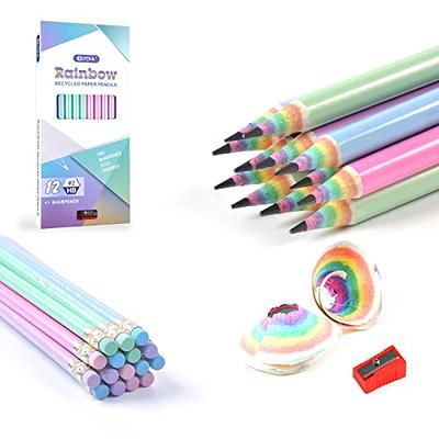 ThEast 7 Color in 1 Rainbow Pencils for Kids, 10 Pieces Rainbow Colored  Pencils, Assorted Colors for Drawing Coloring Sketching Pencils For Drawing