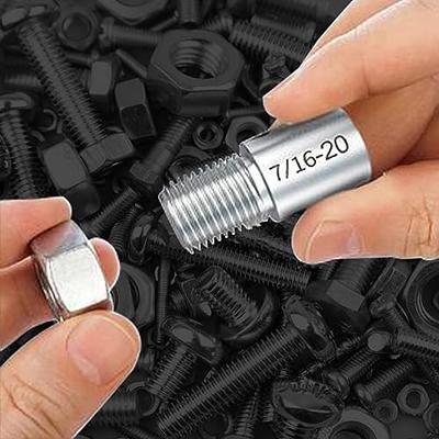Bolt Nut Thread Checker Fastener Identifier Gauge SAE & Metric for