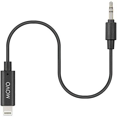 IMA-2, 3.5mm TRS Microphone Dongle Cable to Lightning