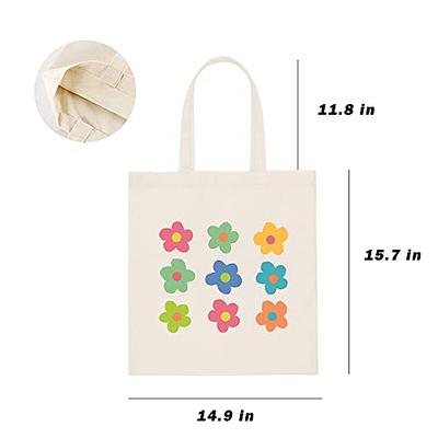 Canvas Aesthetic Tote Bags, Aesthetic Canvas Bag Women