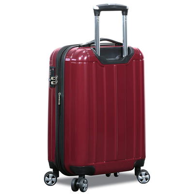 World Traveler Butterfly 2-piece Hardside Carry-on Spinner Luggage