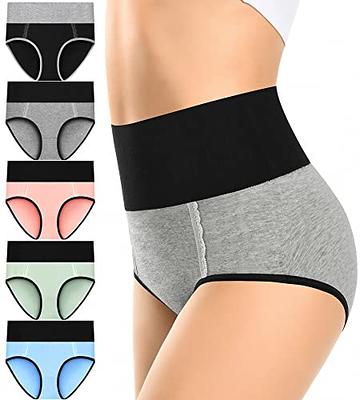 Neione Women High Waisted Panties Invisible No Show Moisture