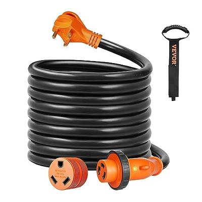 30 Amp 25 Feet RV Power Extension Cord, RV Power Cord Heavy-Duty