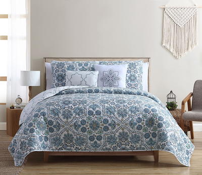 Levtex Home Oliver Reversible Quilt Set, Blue, Full/Queen - Yahoo Shopping