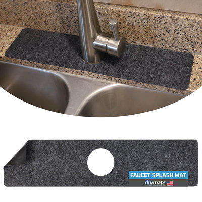 Deparnit Rubber Non-Slip Quick Dry Bathroom Rugs Super Absorbent