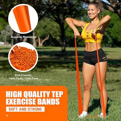 HPYGN Exercise Bands, Resistance Bands for Stretching, Physical Therapy,  Yoga, Pilates, Rehab and Strength Training, 1.8m Elastic Bands for Working  Out, Non Latex Workout Bands for Home Gym - Yahoo Shopping